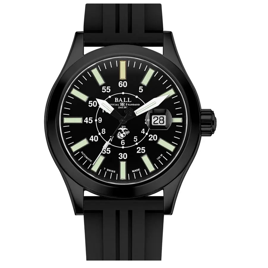 BALL Engineer II US Marine Corp 40mm NM2028C-P26-BK