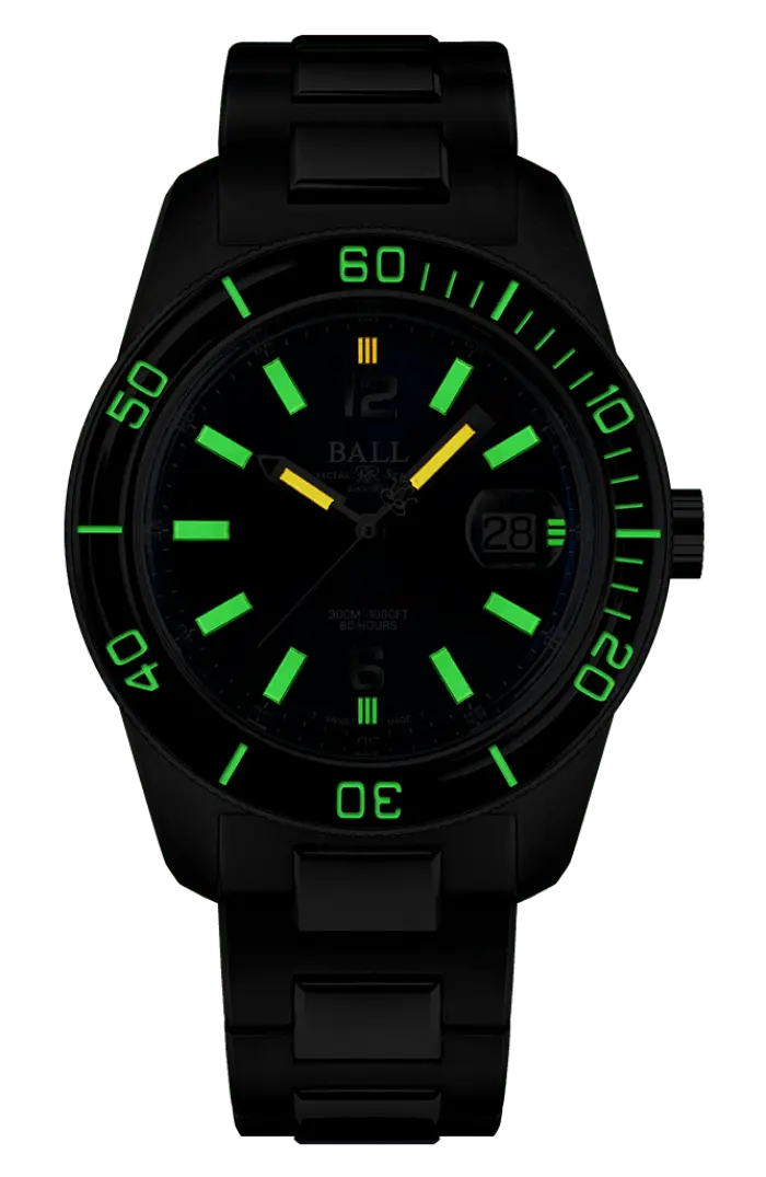 BALL ENGINEER M SKINDIVER III 41.5mm DD3100A-S1C-BE