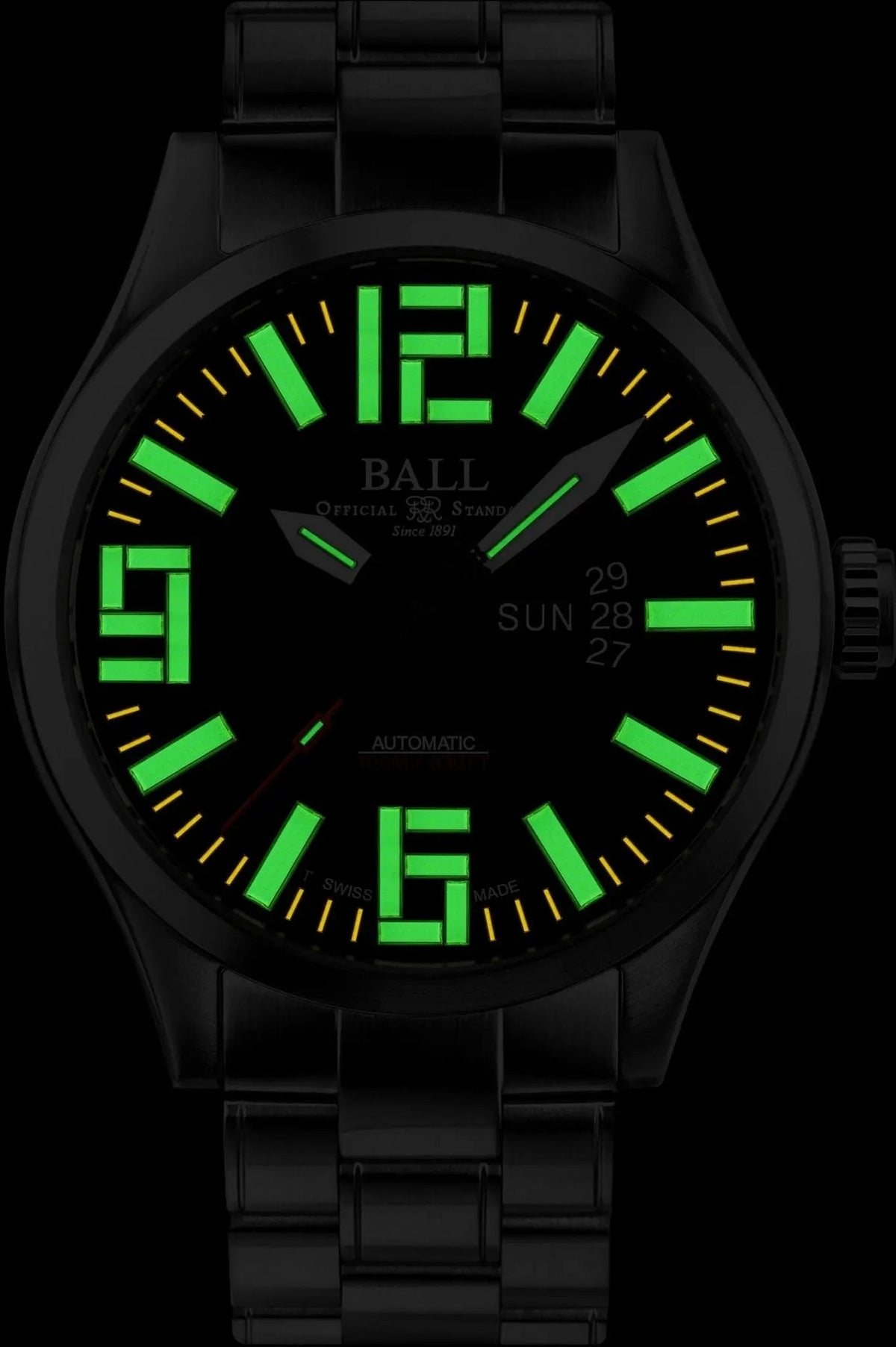 BALL ENGINEER MASTER II AVIATOR 46mm NM1080C-S14A-BK