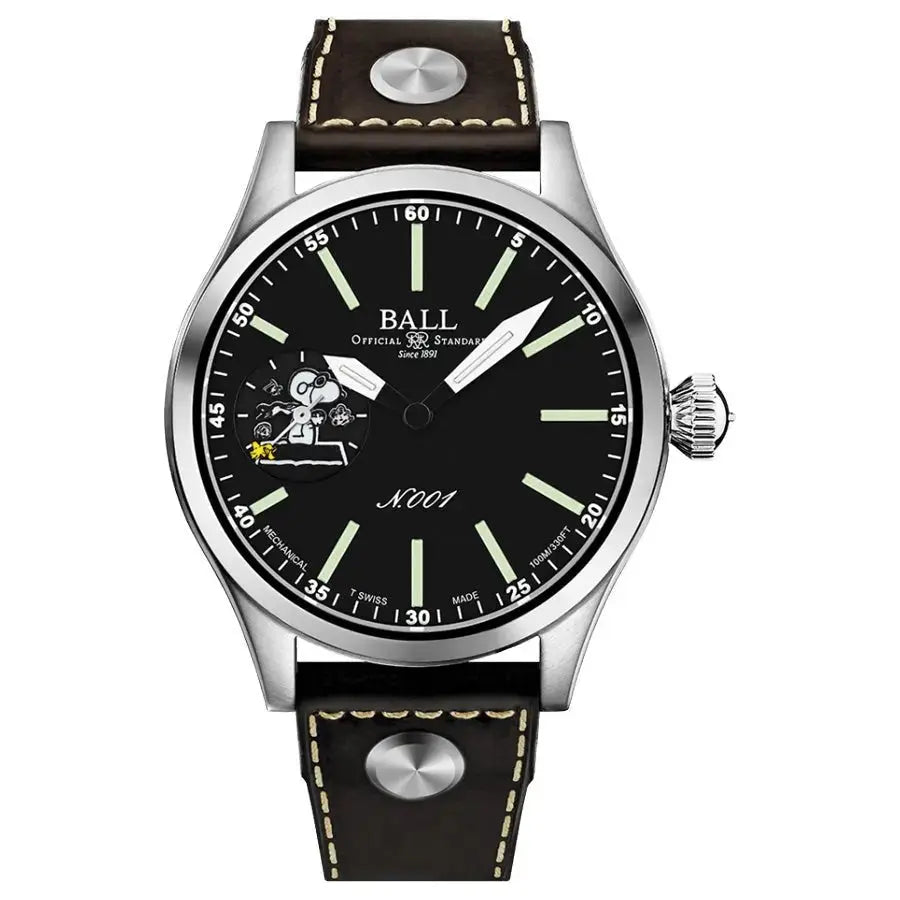 BALL Engineer Master II Snoopy Flying Ace Limited Edition 46mm NM2638C-L2J-BK
