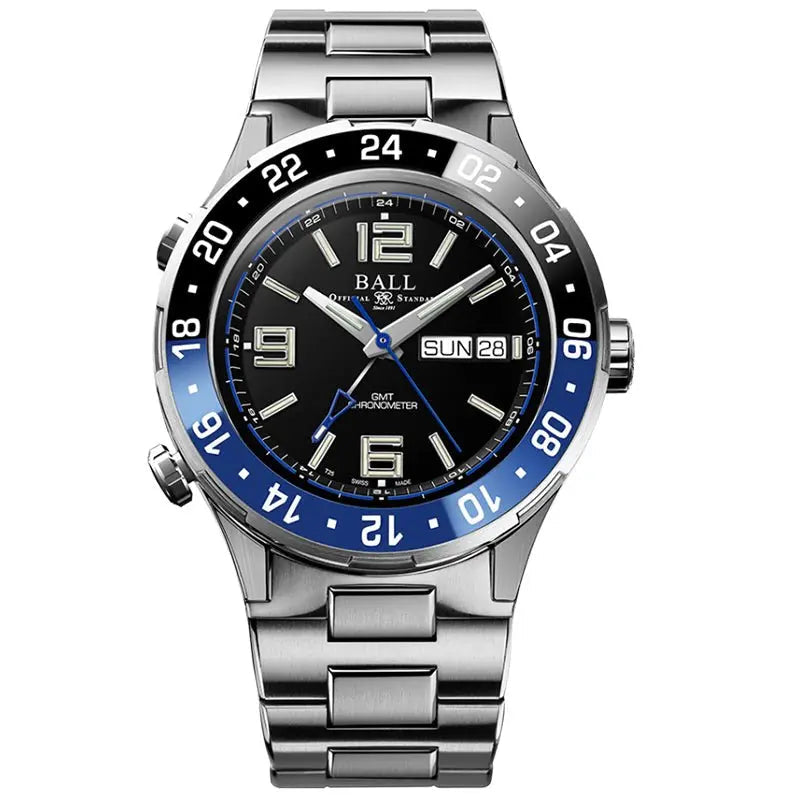 BALL ROADMASTER MARINE GMT 40MM LIMITED EDITION DG3030B-S1CJ-BK
