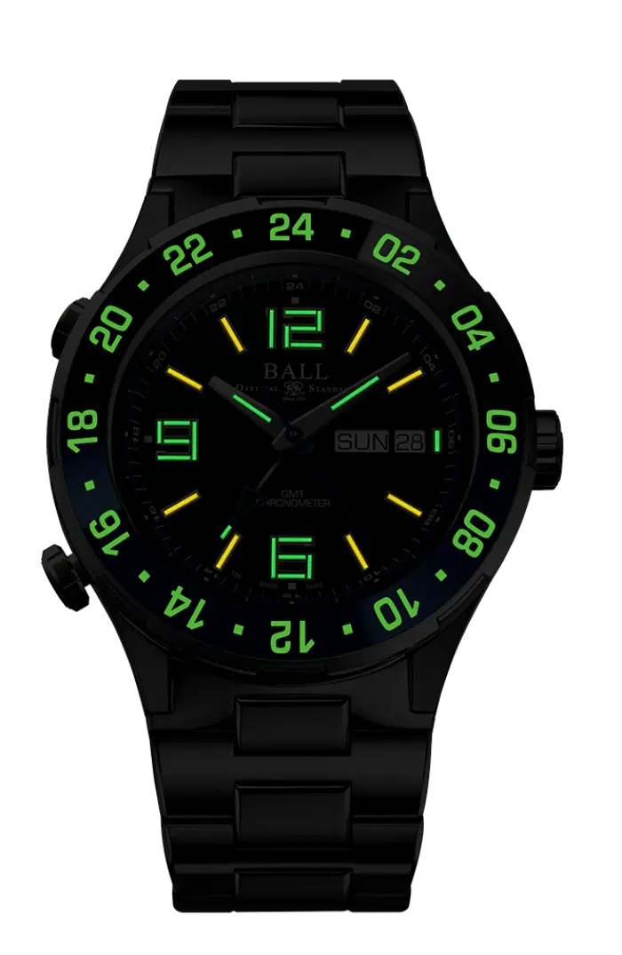 BALL ROADMASTER MARINE GMT 40MM LIMITED EDITION DG3030B-S1CJ-BK