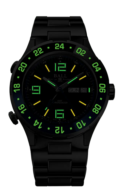 BALL ROADMASTER MARINE GMT 40MM LIMITED EDITION DG3030B-S1CJ-BK