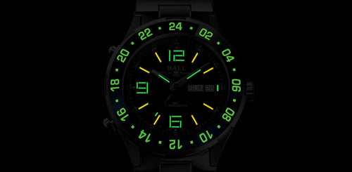 BALL ROADMASTER MARINE GMT 40MM LIMITED EDITION DG3030B-S4C-BK