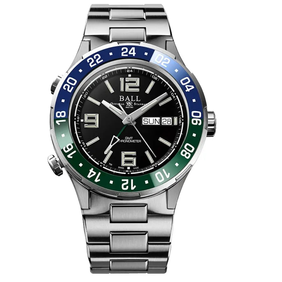 BALL ROADMASTER MARINE GMT 40MM LIMITED EDITION DG3030B-S9CJ-BK