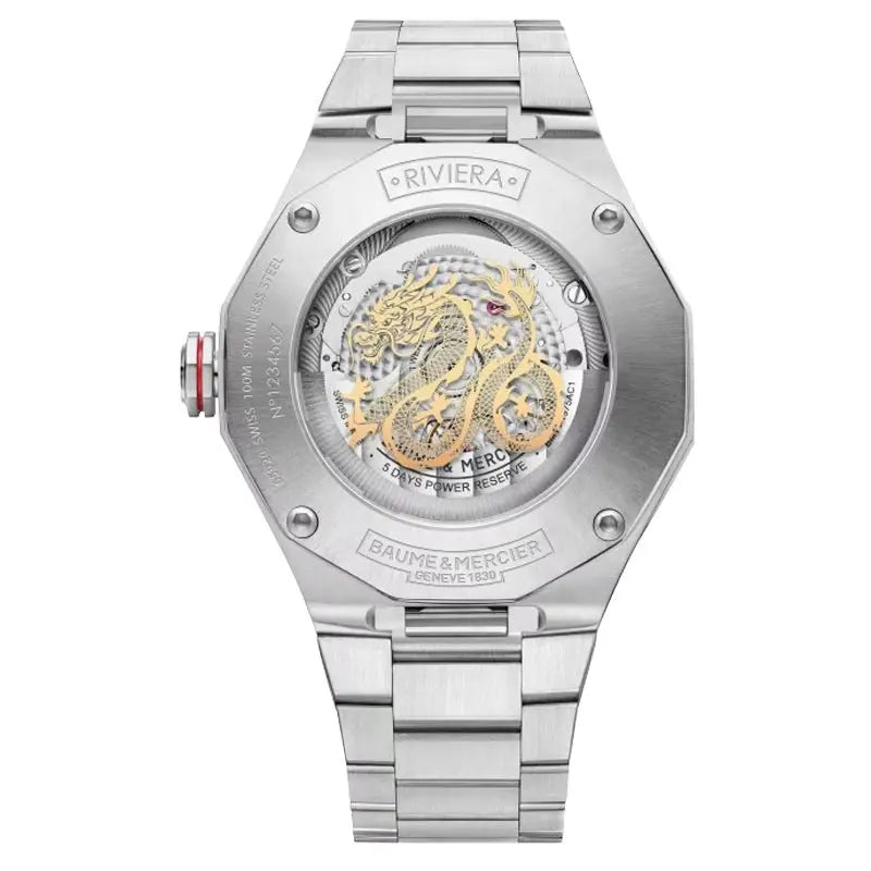 BAUME & MERCIER 43MM AUTOMATIC "DRAGON YEAR EDITION" RIVERA 10744