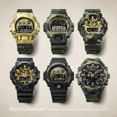 CASIO G-SHOCK Watch Camo DW-6900CF-1