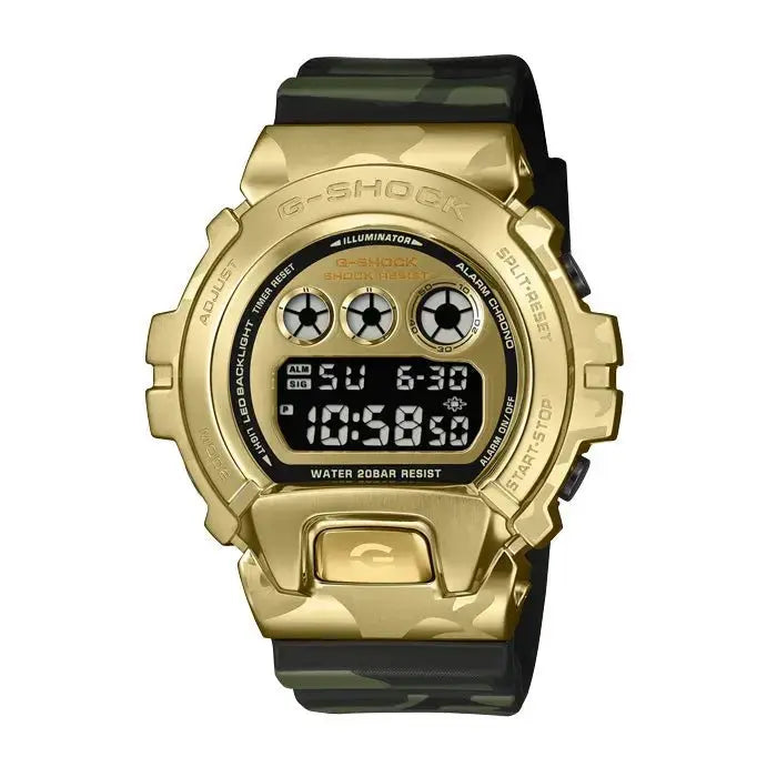CASIO G-SHOCK Watch Camo Gold GM-6900CMG-3