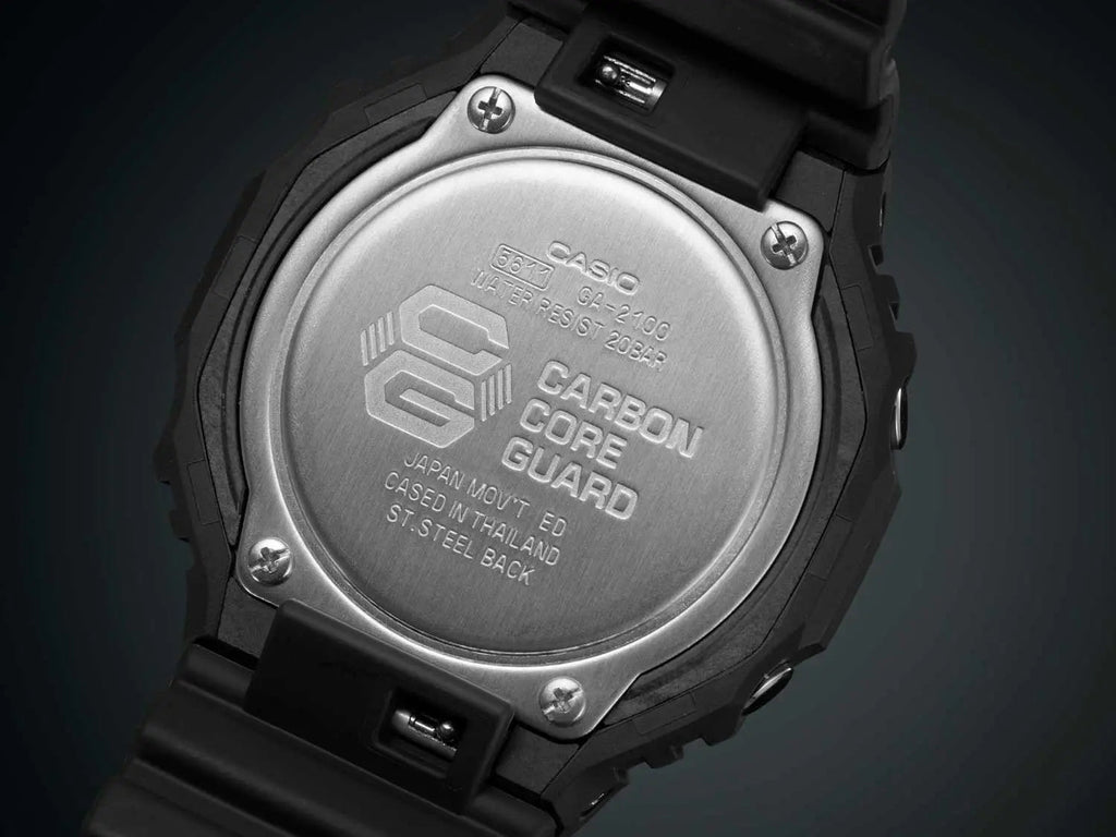 CASIO G-SHOCK WATCH Carbon Core GA-2100-1A1DR