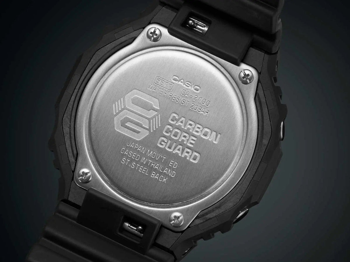 CASIO G-SHOCK WATCH Carbon Core GA-2100-1A1DR