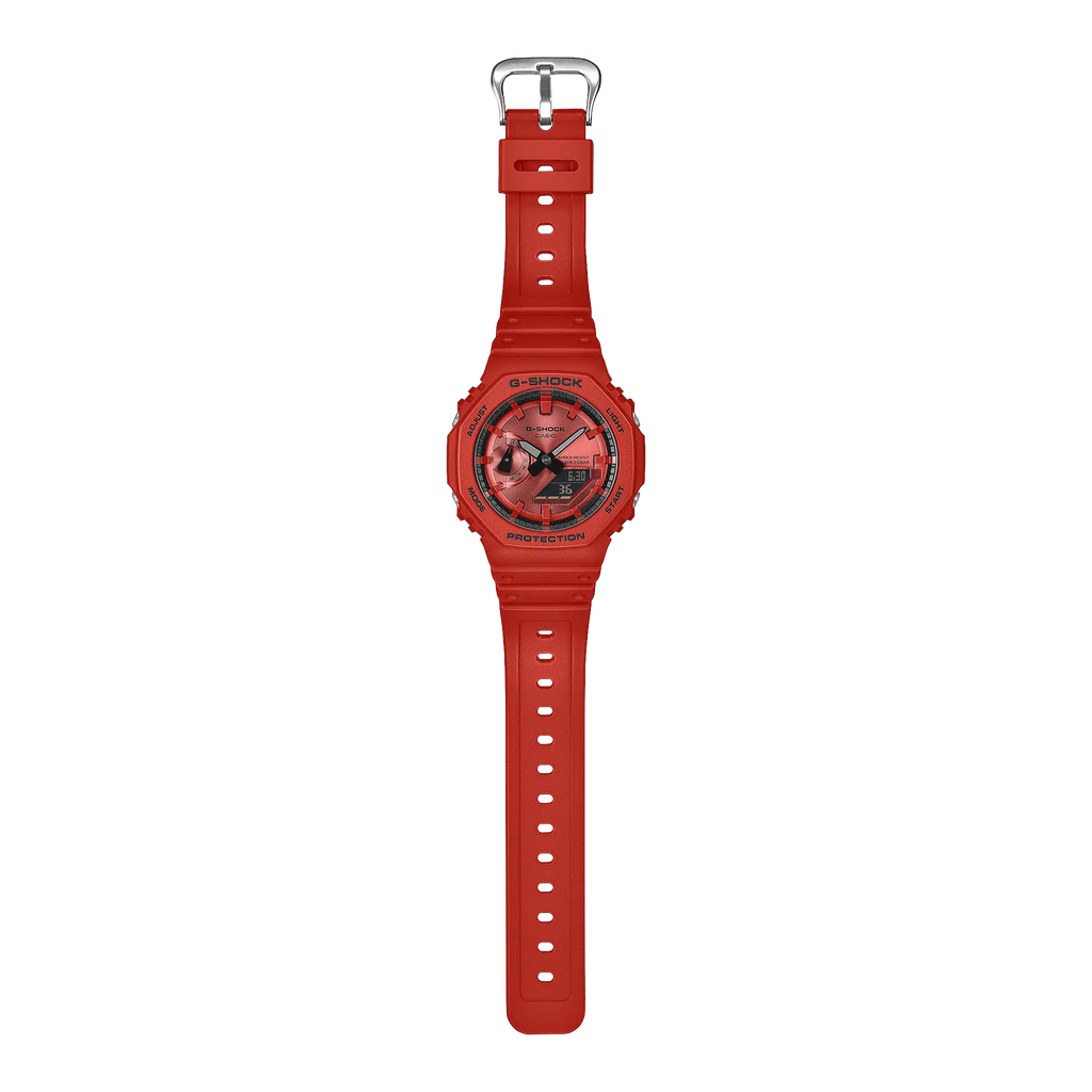 CASIO G-SHOCK WATCH Carbon Core GA-2100RRB-4A