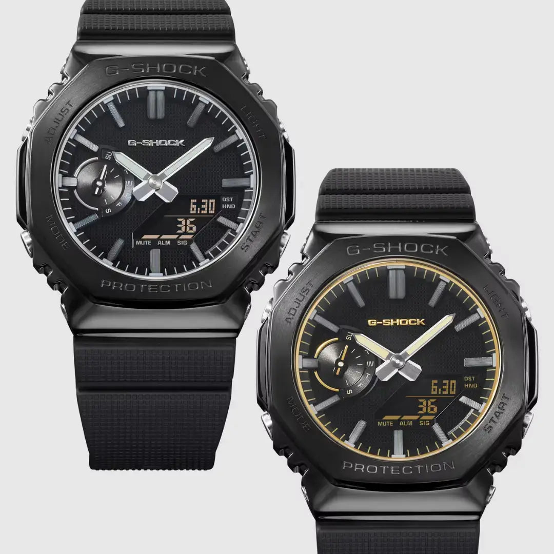 CASIO G-SHOCK WATCH Carbon Core Luxe Black G-Steel GM-2100LXB-1A9DR