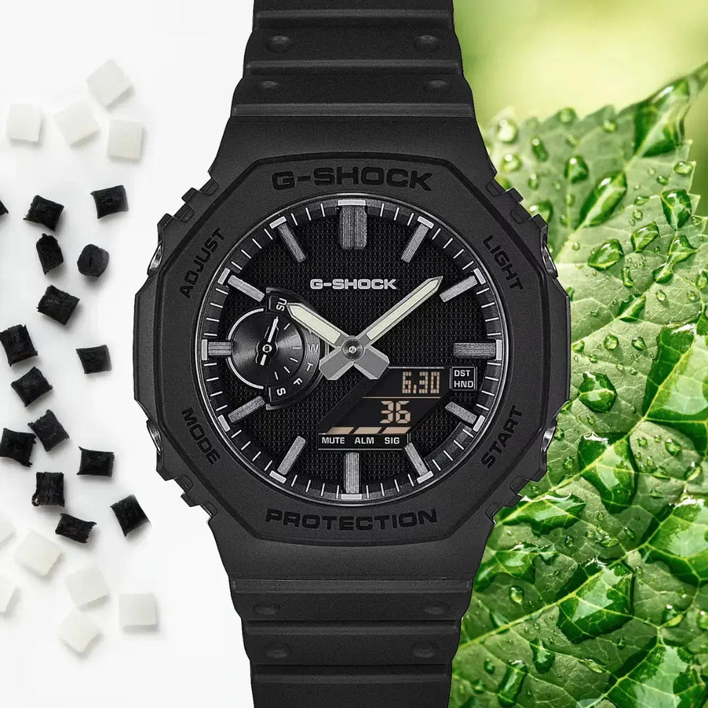 CASIO G-SHOCK WATCH Carbon Core Luxe Black GA-2100LXB-1ADR
