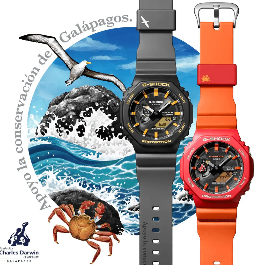 CASIO G-SHOCK WATCH CHARLES DARWIN FOUNDATION GA-B2100DF-4ADR