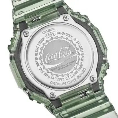 CASIO G-SHOCK WATCH Coca Cola Limited Edition GA-2100CC-3A