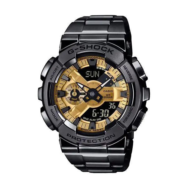CASIO G-SHOCK WATCH STEEL GM-110BD-1A9DR
