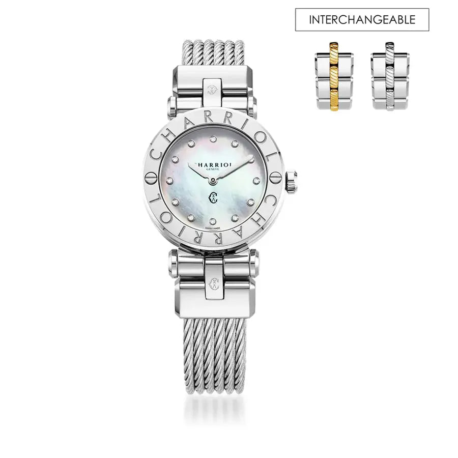 Charriol Navigator Cruise Quartz 28MM CR28S.590.001