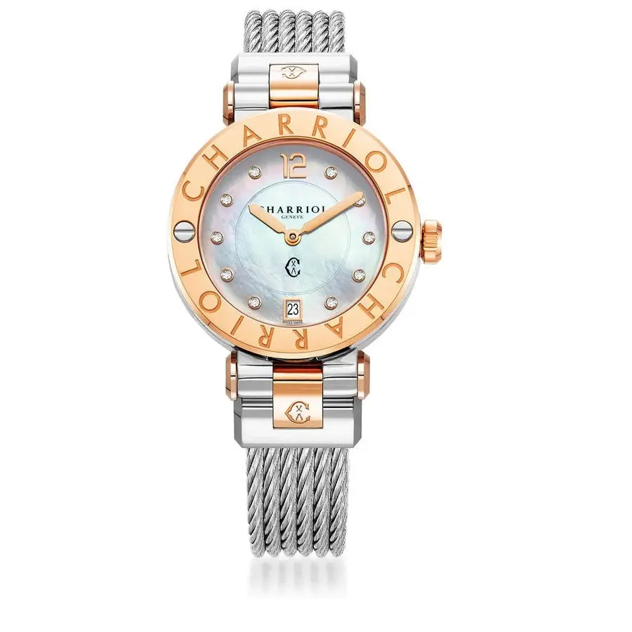 Charriol Navigator Cruise Quartz 36MM CR36SP.590.003