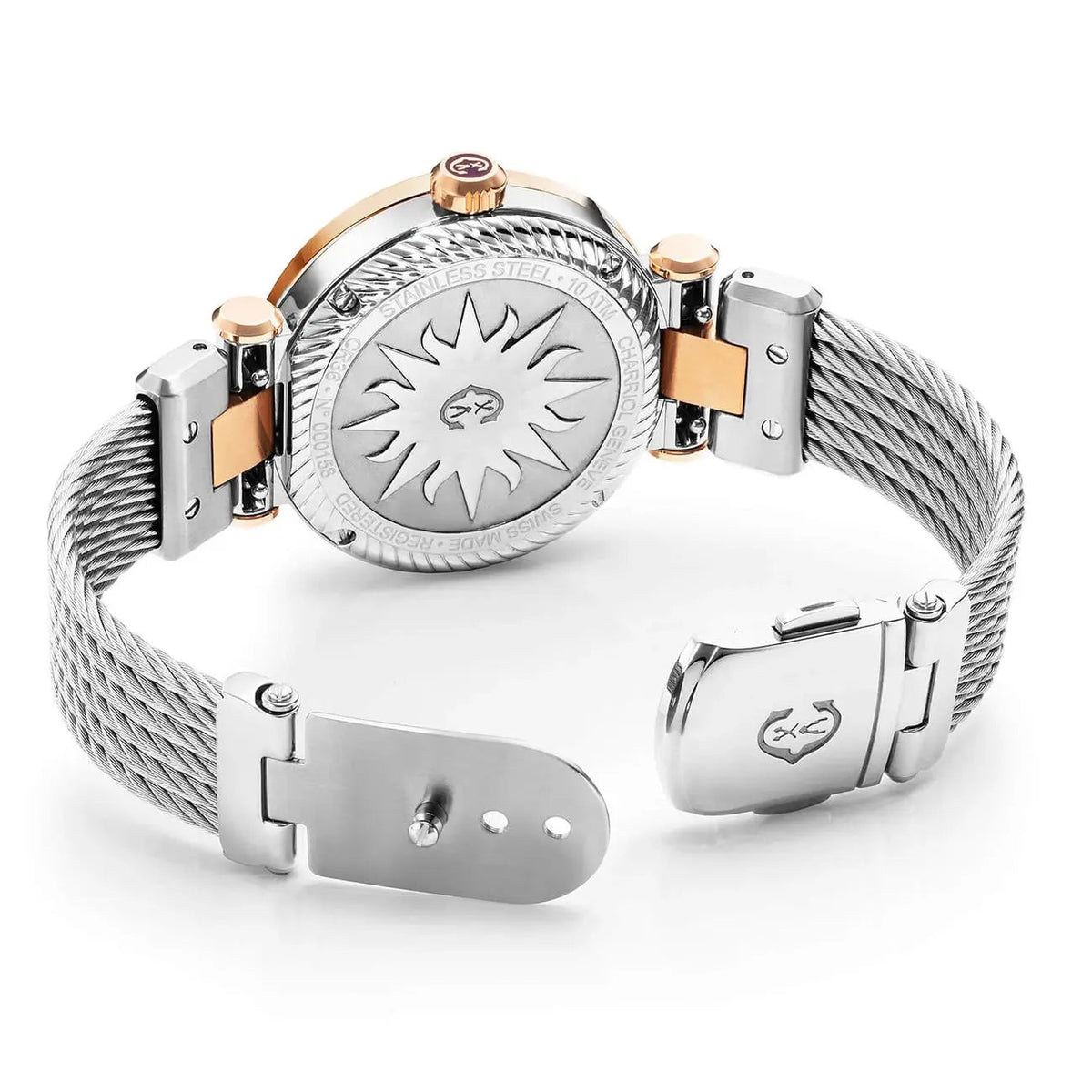 Charriol Navigator Cruise Quartz 36MM CR36SP.590.003