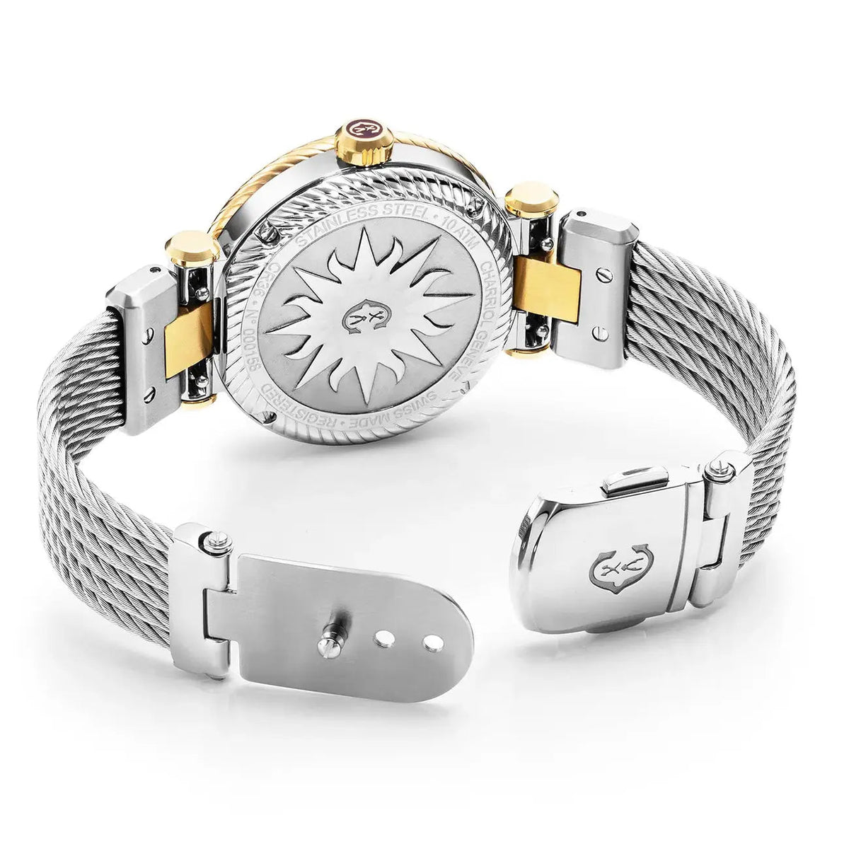 Charriol Navigator Cruise Quartz 36MM CR36SY.590.003