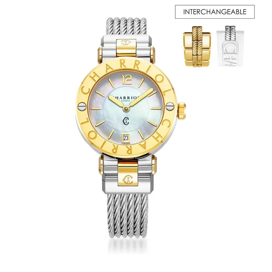 Charriol Navigator Cruise Quartz 36MM CR36SY.590.004