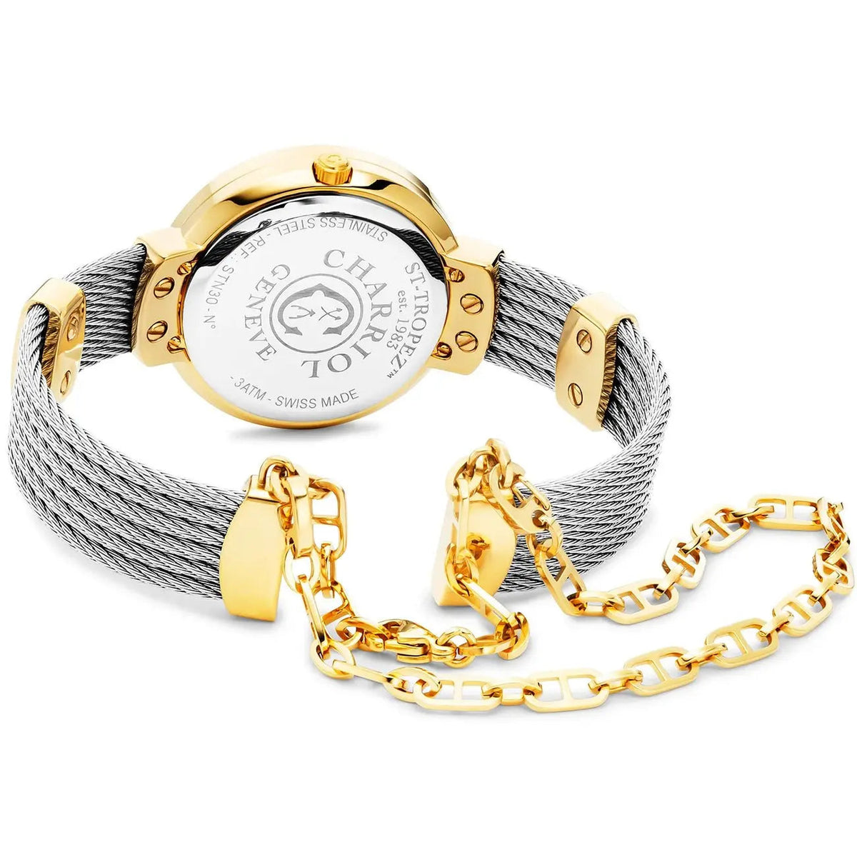 Charriol St Tropez Quartz 30MM STN30YSR.530.304