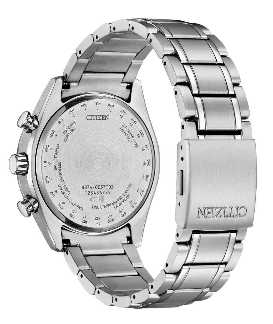 CITIZEN Attesa Eco-Drive Radio Controlled 43MM BY1010-81L