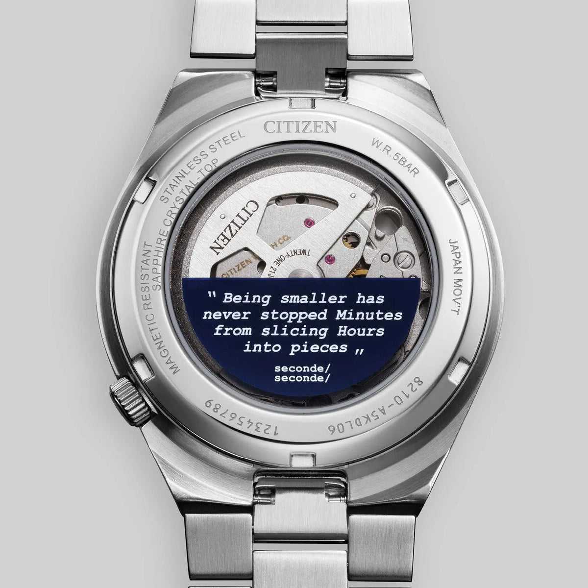 CITIZEN WATCH AUTOMATIC TSUYOSA x seconde/seconde/ Limited Edition 40MM NJ10157-81L
