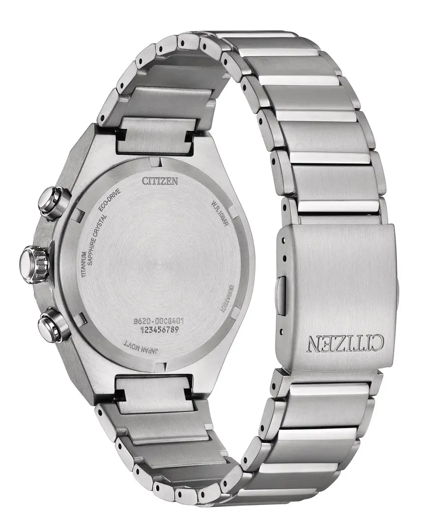 CITIZEN WATCH SUPER TITANIUM ZENSHIN CHRONOGRAPH 41MM ECO-DRIVE CA4691-59X
