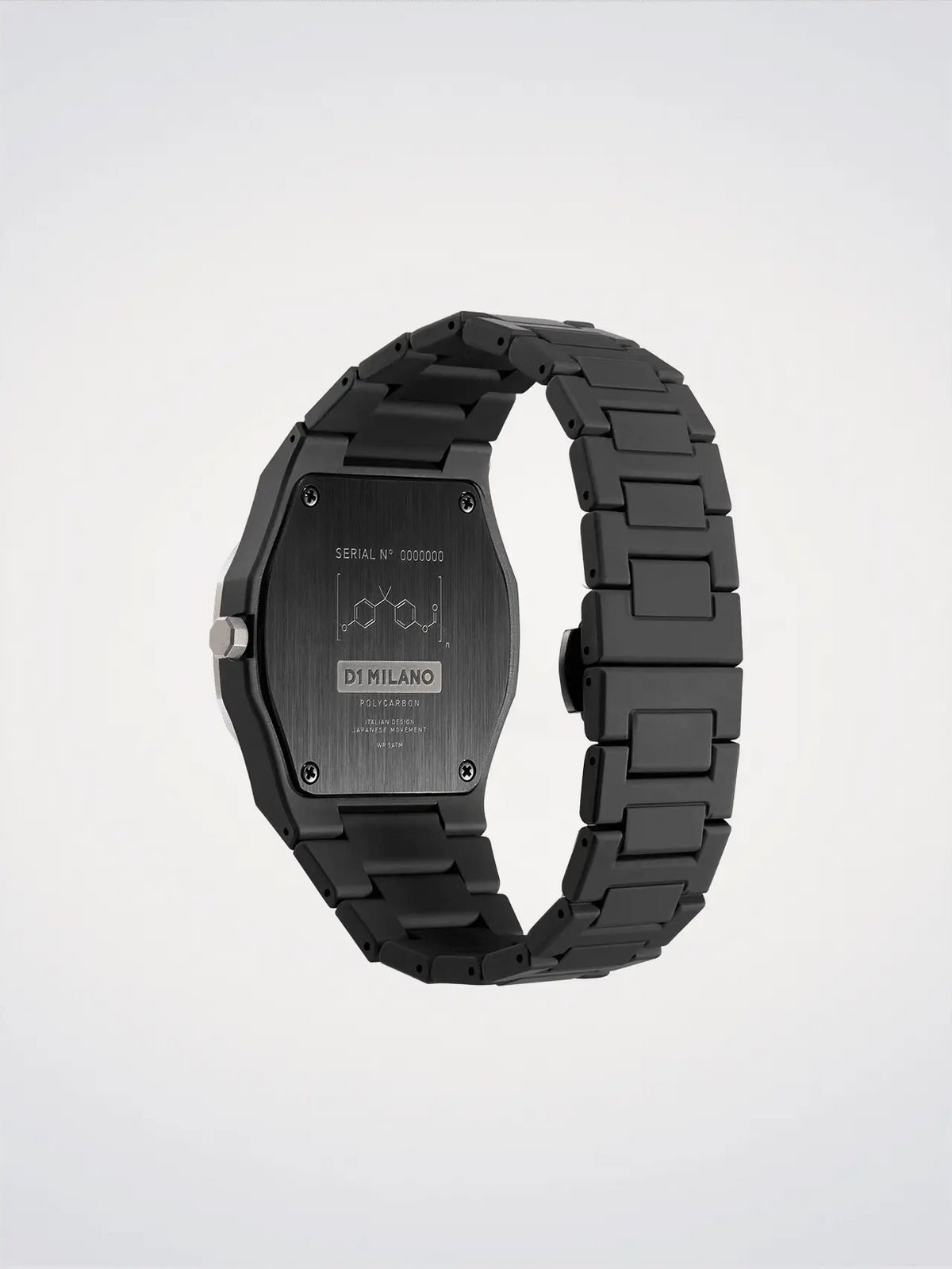 D1Milano Polycarbon Black Mesh 40MM D1-PCBJ35