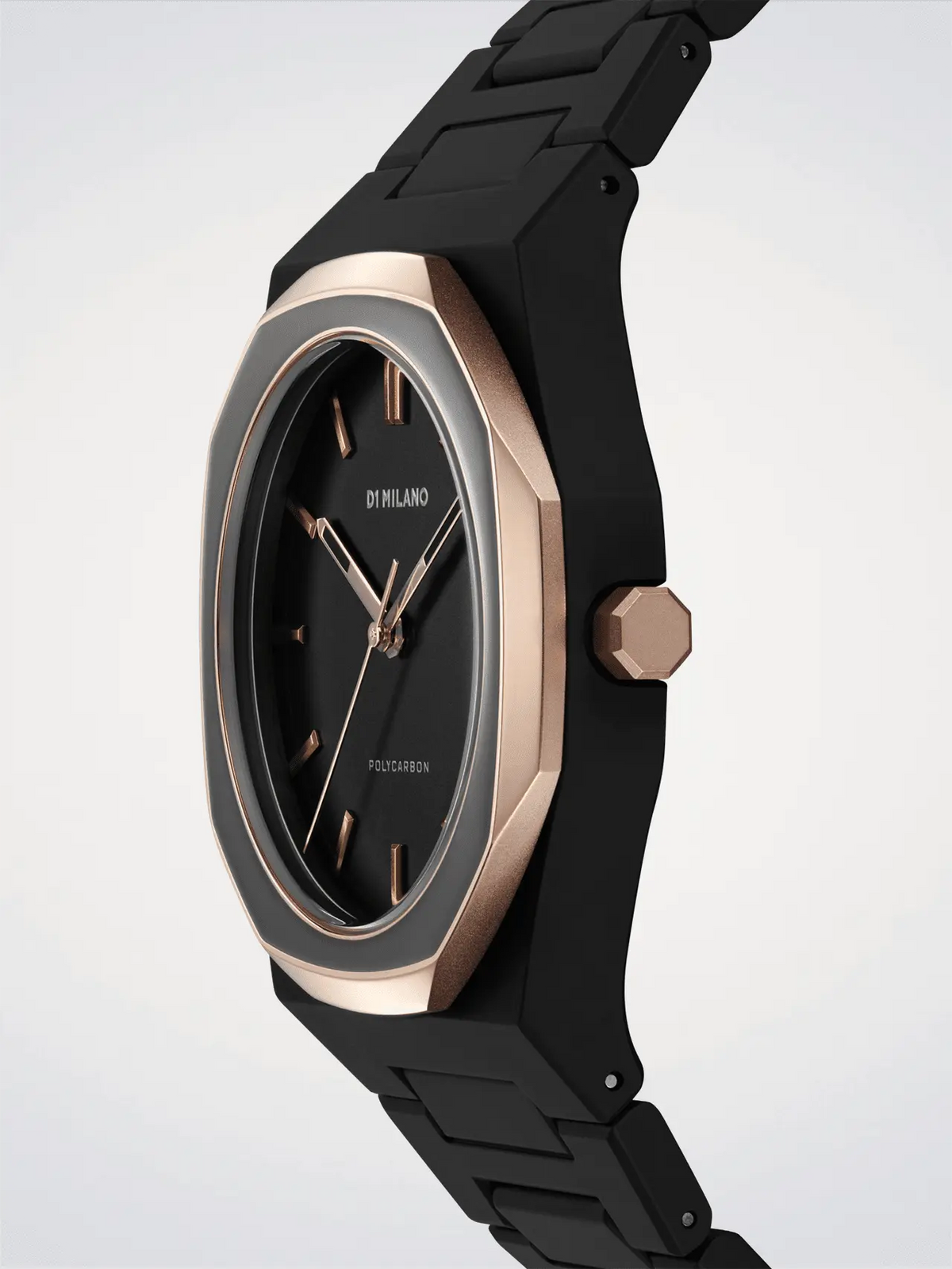 D1Milano Polycarbon Black Mesh 40MM D1-PCBJ35