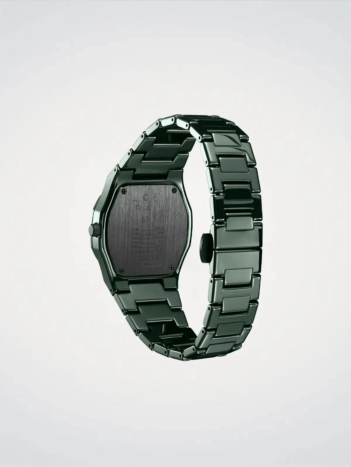 D1Milano Pure Green Ceramica Watch 37MM D1-CEBU04