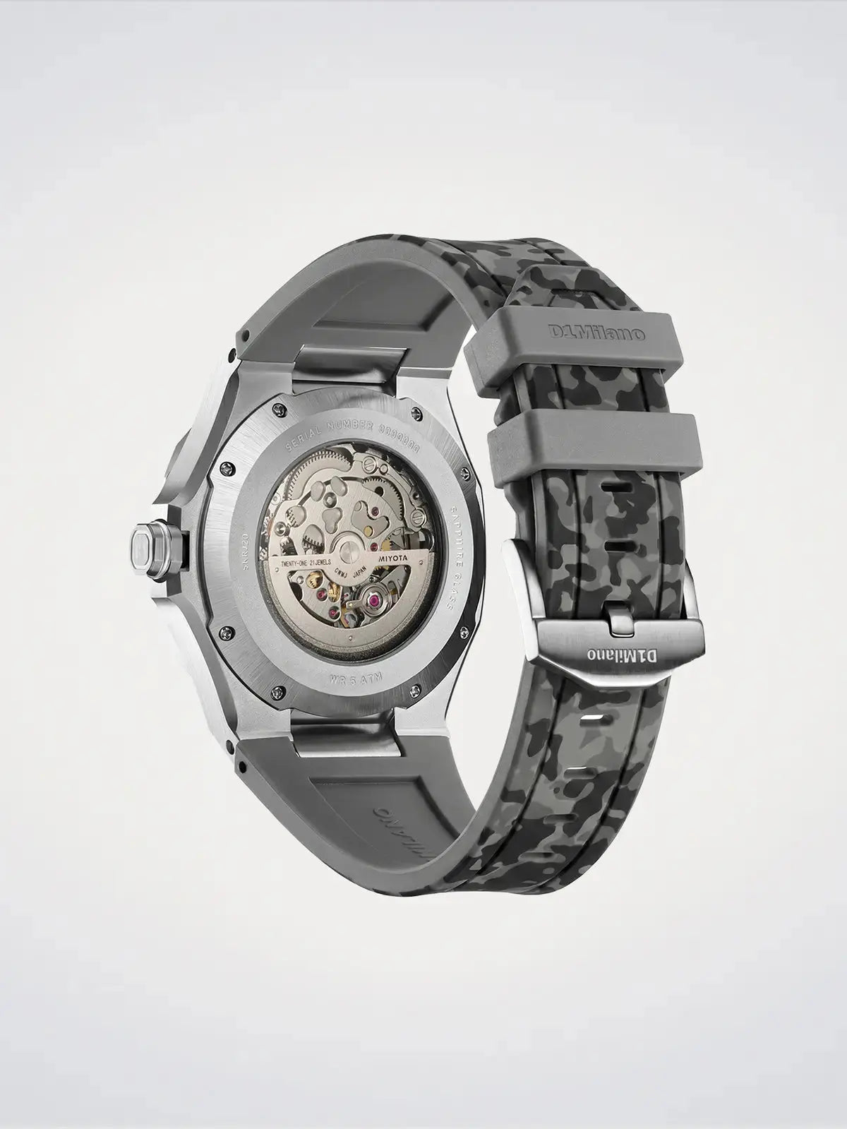 D1Milano Skeleton Camo Marvel 41MM D1-SKRJ20