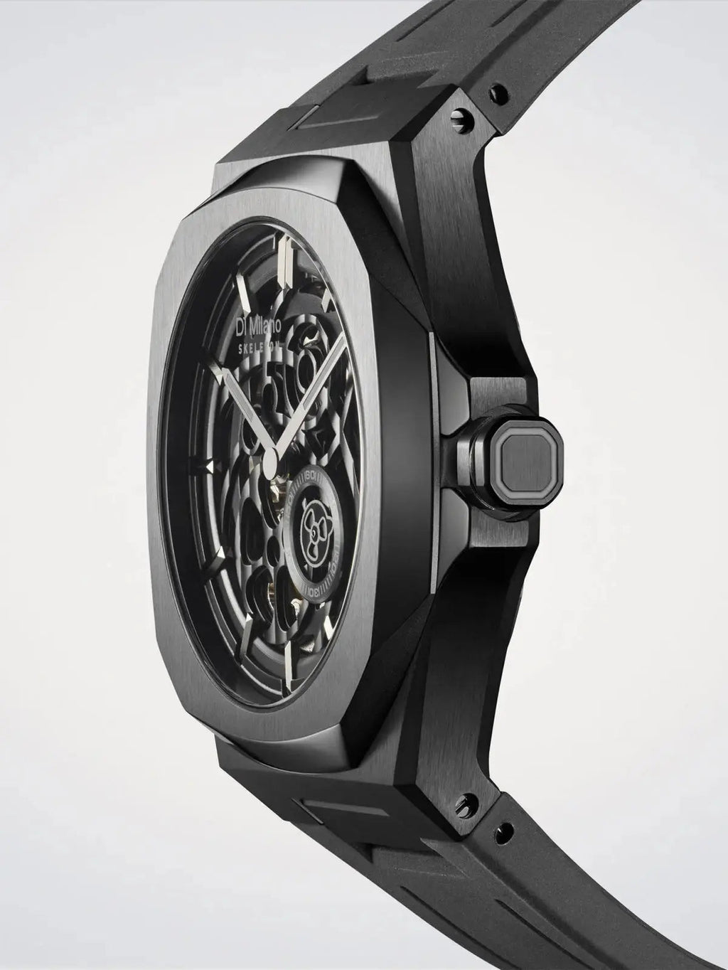 D1Milano Skeleton Jet Black 41MM D1-SKRJ17