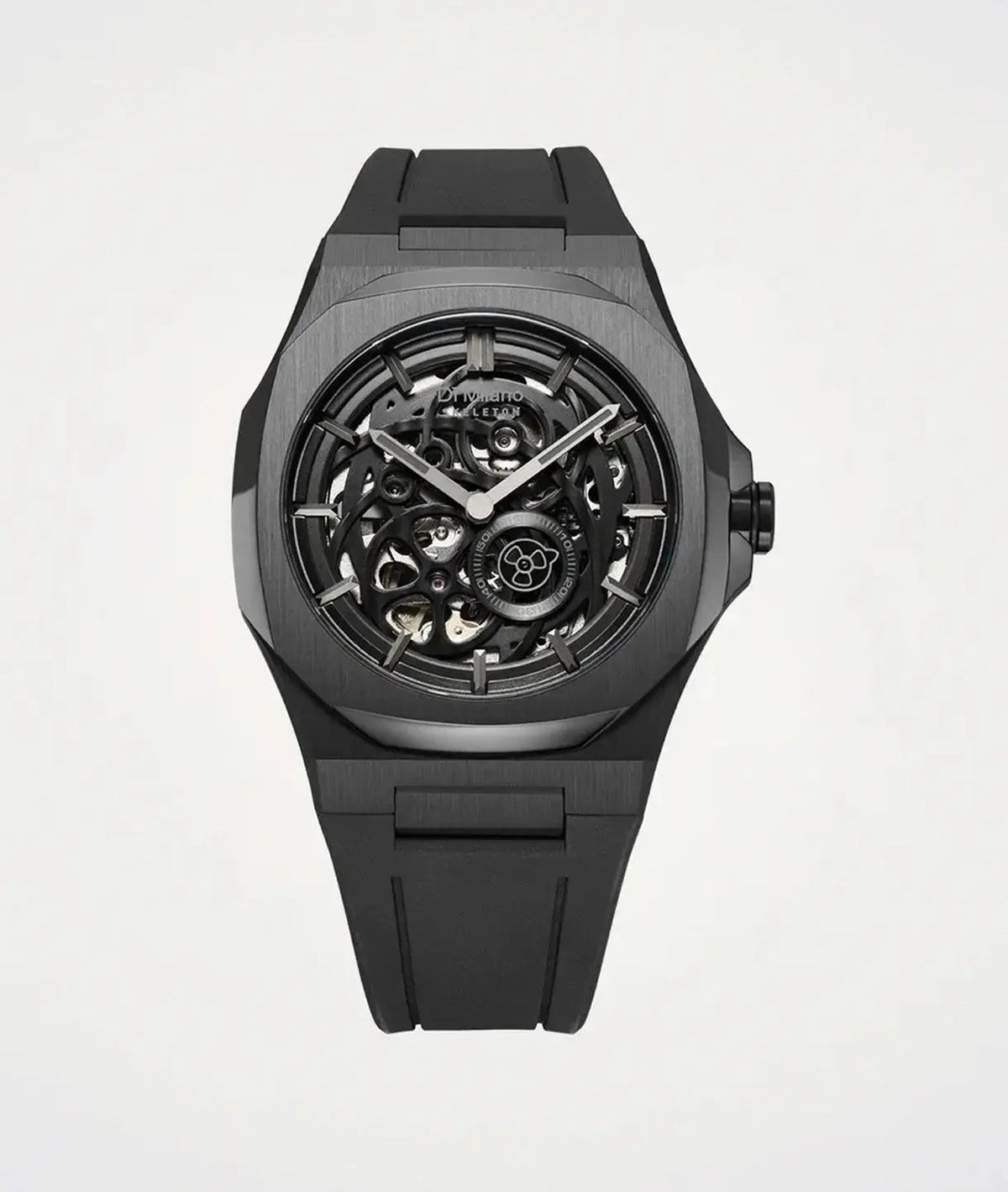 D1Milano Skeleton Jet Black 41MM D1-SKRJ17