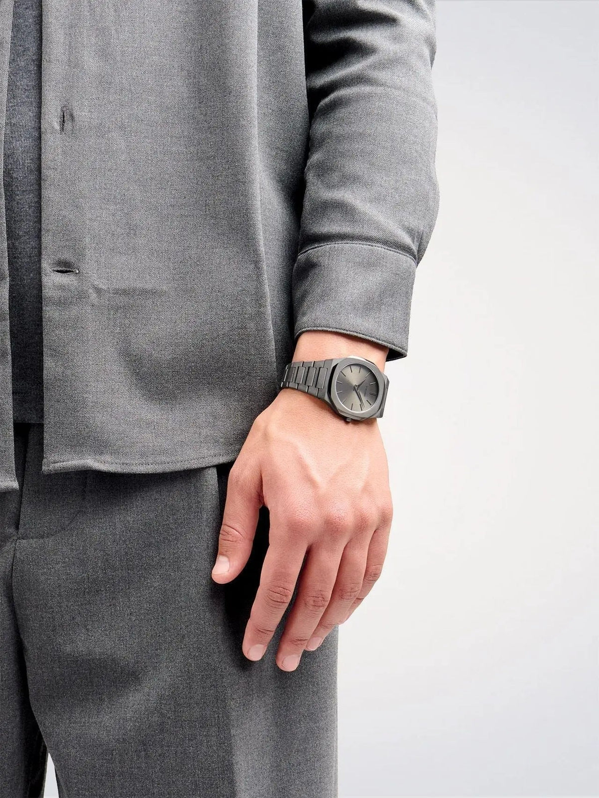 D1Milano Ultra Thin Anthracite 40MM D1-UTBJ22