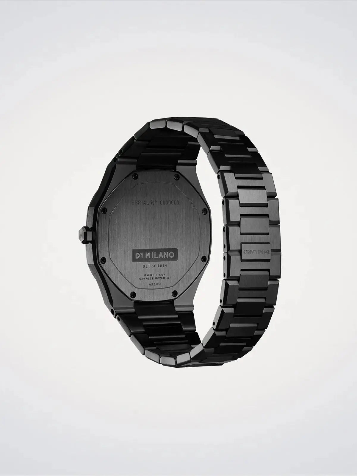 D1Milano Ultra Thin Black DLC 40MM D1-UTBJ31