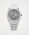 D1Milano White Sketch Skeleton Watch 40.5MM D1-SKBJ20
