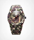 D1Milano x AAPE: Green Camo Carbon Limited Edition Watch 40mm D1-PCBJAAPE3
