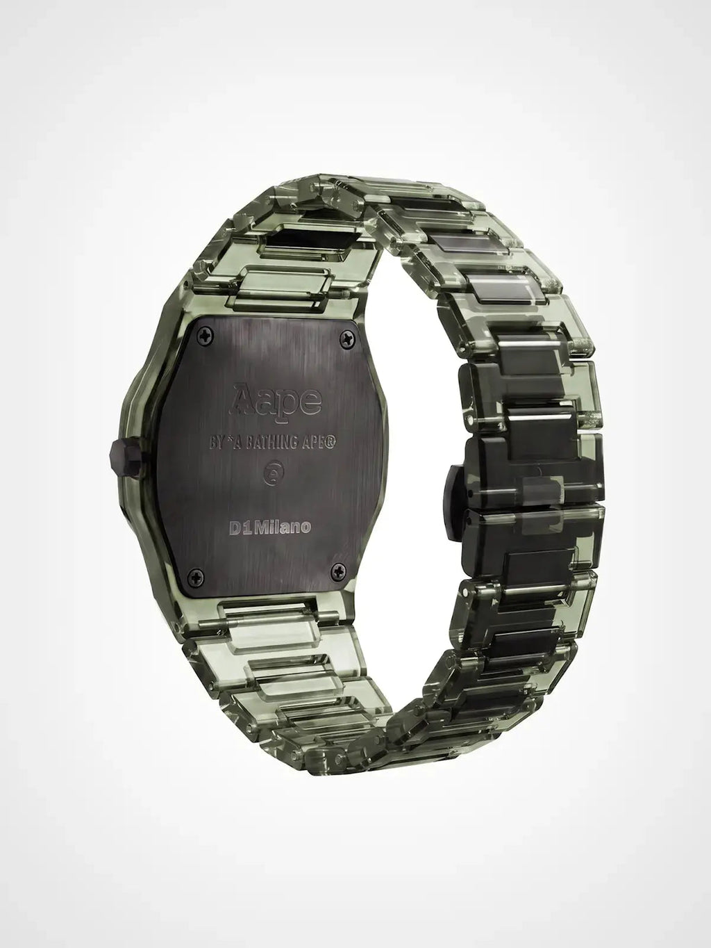 D1Milano x AAPE: Green Camo Nylon Limited Edition Watch 39mm D1-NYBJAAPE3