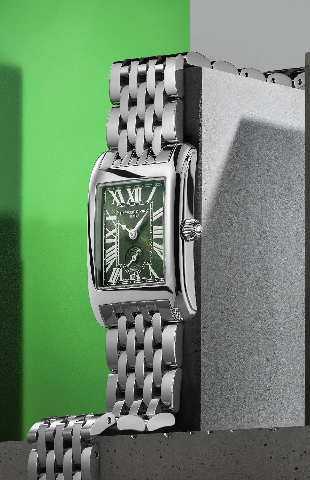 Frederique Constant Carree Small Seconds 36mm FC-235GR2C6B