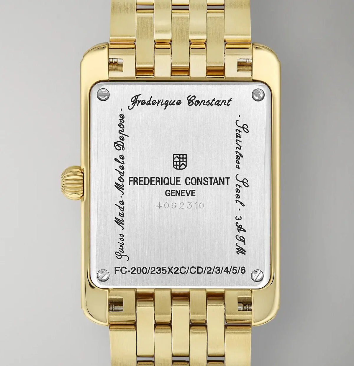 Frederique Constant Carree Small Seconds 36mm FC-235S2C5B