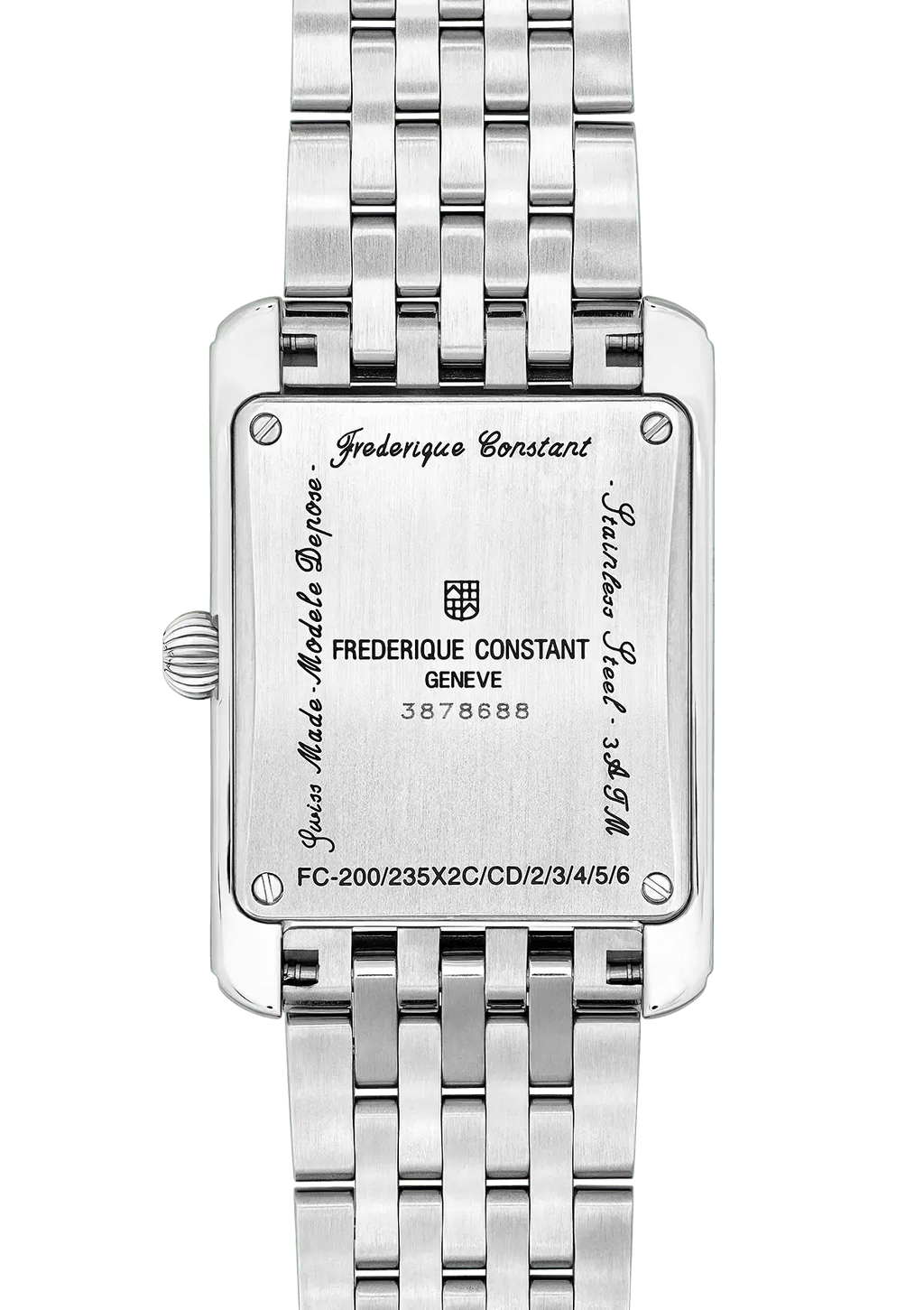 Frederique Constant Carree Small Seconds 36mm FC-235S2C6