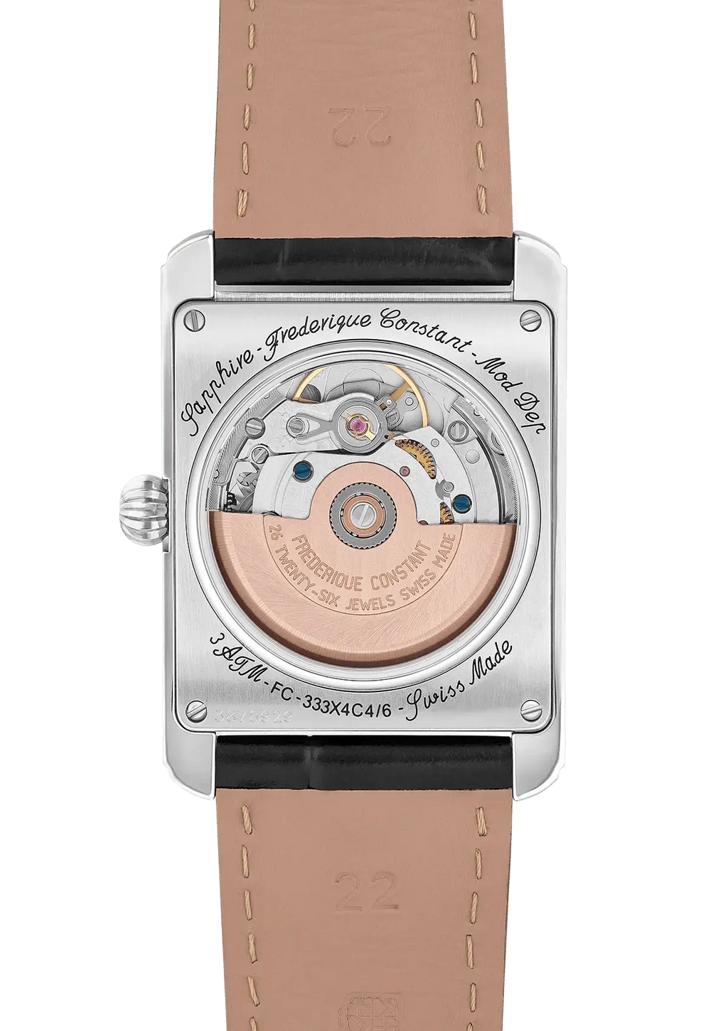 Frederique Constant Classics Carree Moonphase Automatic 42mm FC-333S4C6