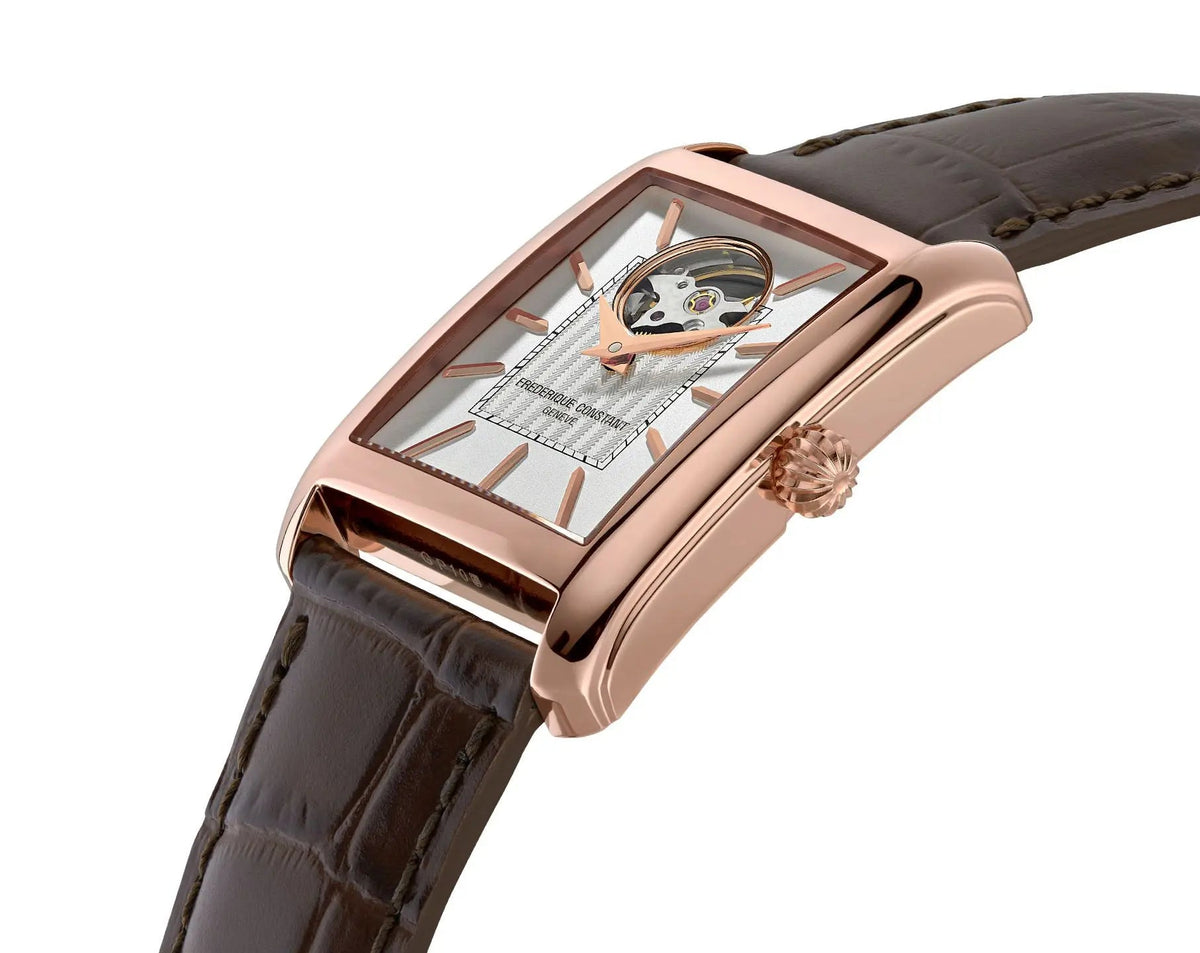 Frederique Constant Classics Carree Heart Beat Automatic 30mm FC-311S4C4