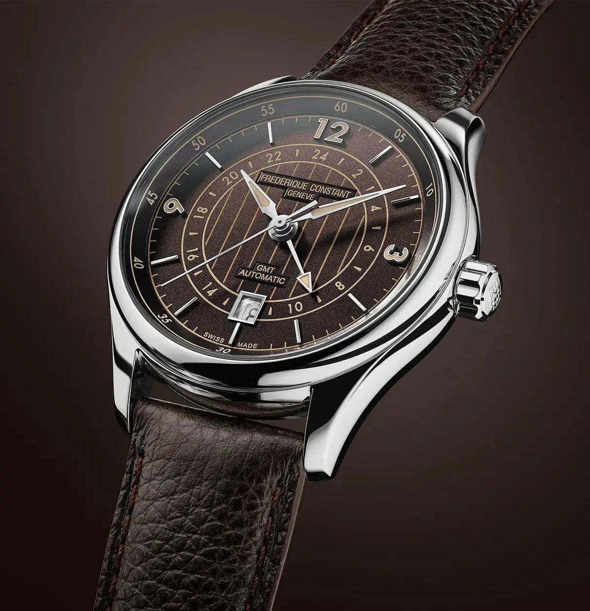 Frederique Constant Classics Runabout Automatic GMT Limited Edition 42mm FC-350RBR5B6