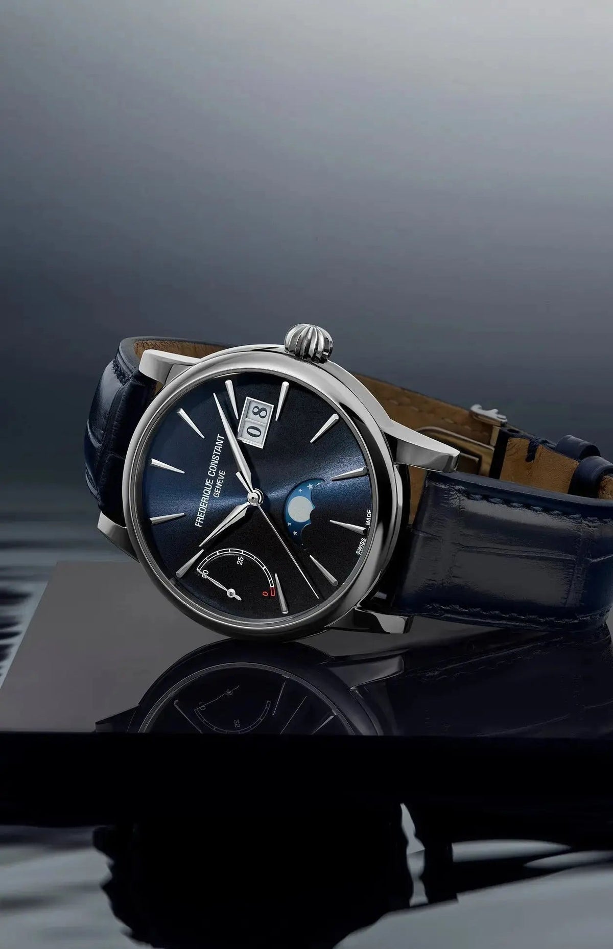 Frederique Constant Manufacture Classic Power Reserve Big Date 40mm FC-735N3H6
