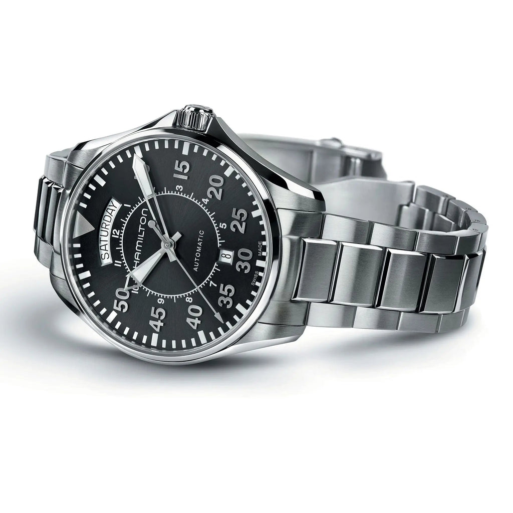 HAMILTON KHAKI AVIATION Pilot Day Date Auto 42mm H64615135