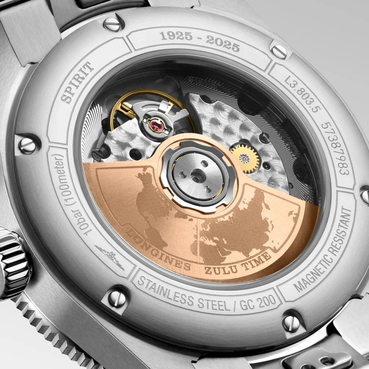 LONGINES SPIRIT ZULU TIME 1925 39MM L38035536
