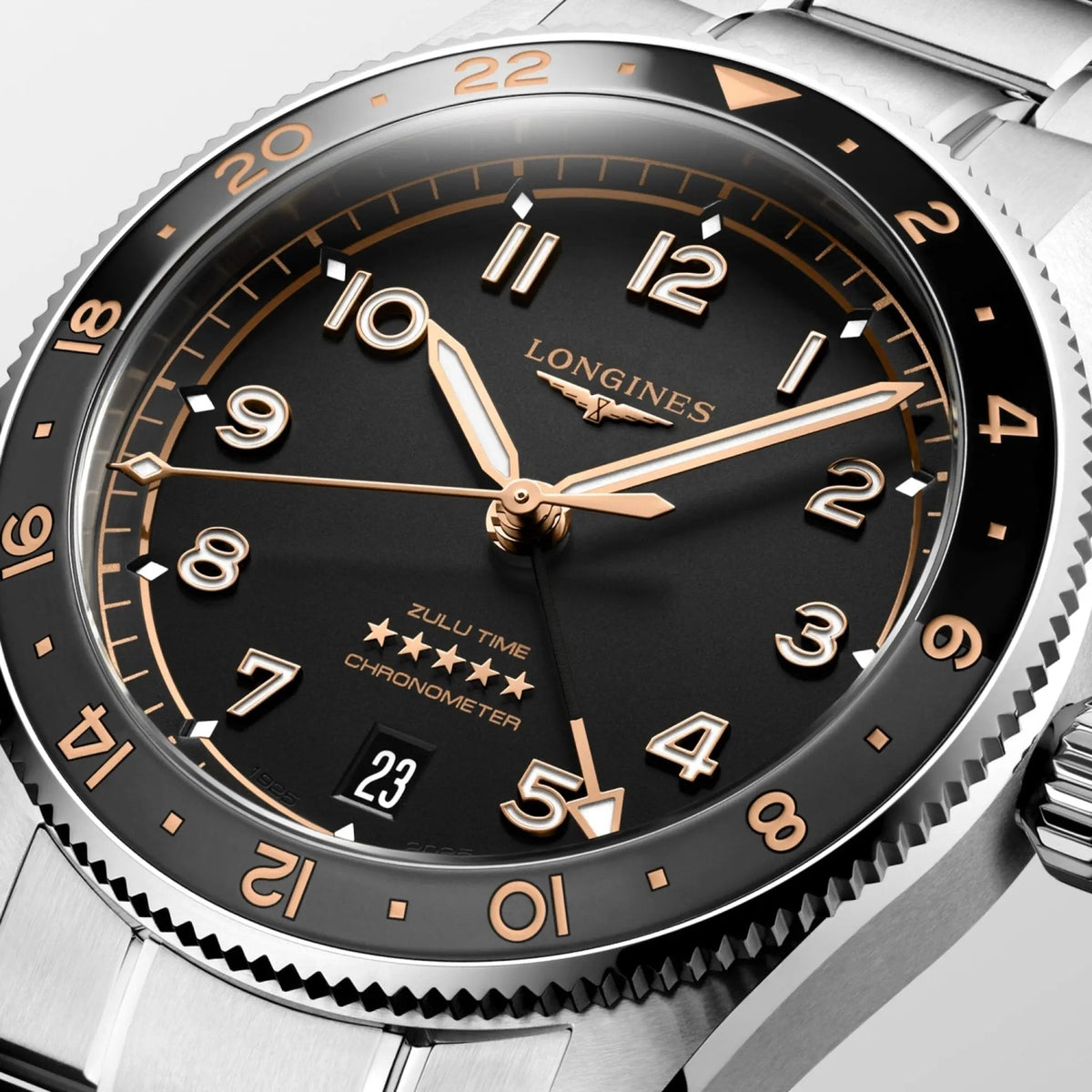 LONGINES SPIRIT ZULU TIME 39MM L38024506